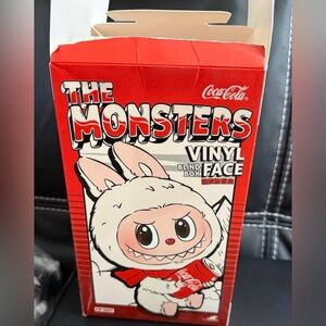POP MART The Monsters Labubu Coca-Cola Plush New Opened Box Confirmed